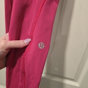 Lululemon Passionate Pink Full-Length Leggings, 0